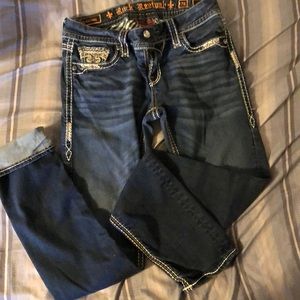 Rock revivals size 28 , 34” length
